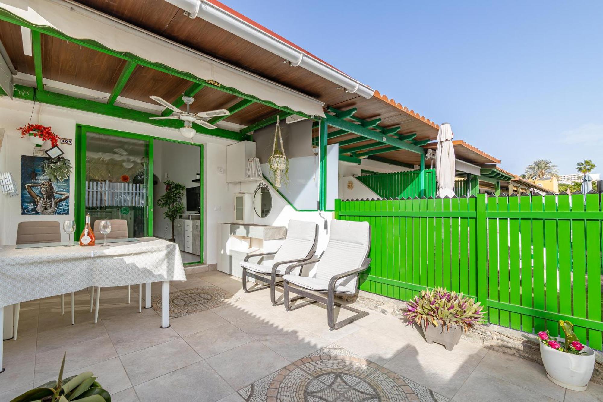 Andrea'S Bungalow, Garden, Barbecue And Pool! San Bartolomé Exterior photo
