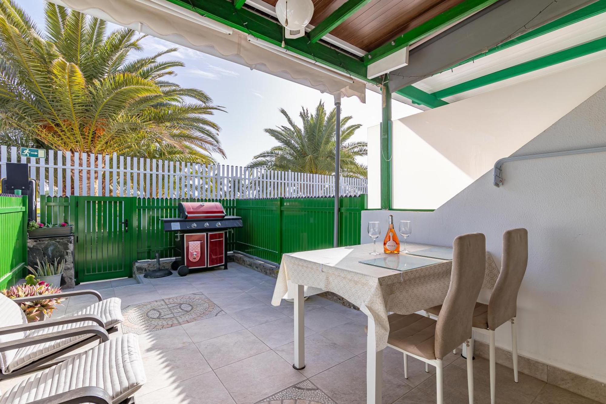Andrea'S Bungalow, Garden, Barbecue And Pool! San Bartolomé Exterior photo