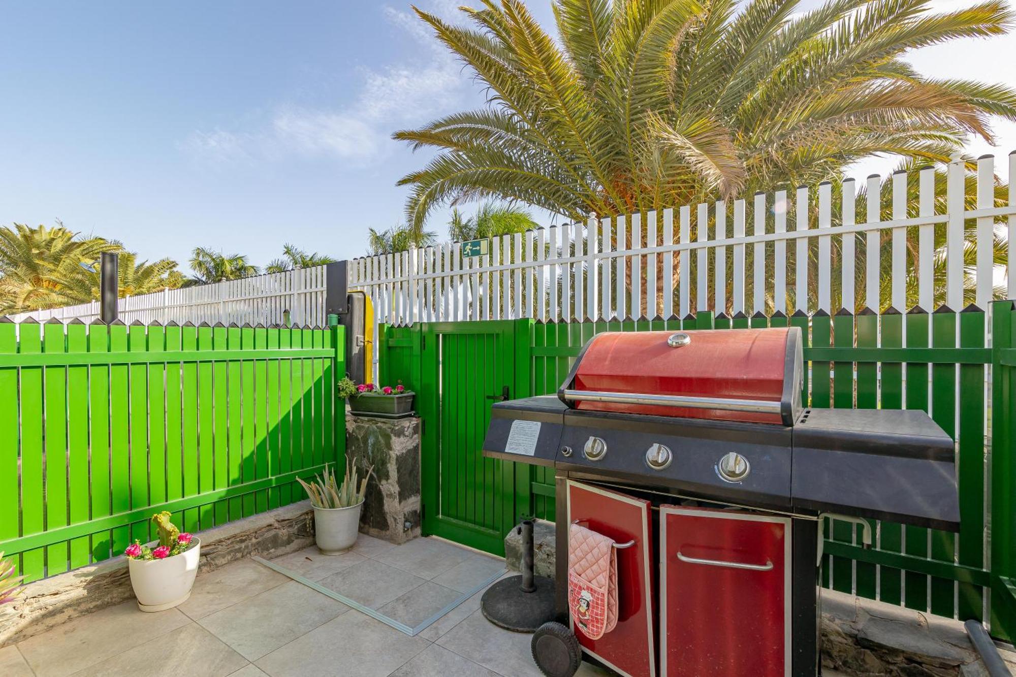 Andrea'S Bungalow, Garden, Barbecue And Pool! San Bartolomé Exterior photo